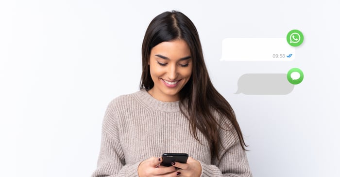 enviar mensajes por whatsapp y sms