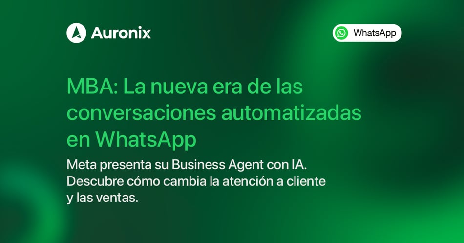 Conoce Meta Business Agents: la innovación más reciente de Meta para las conversaciones en WhatsApp