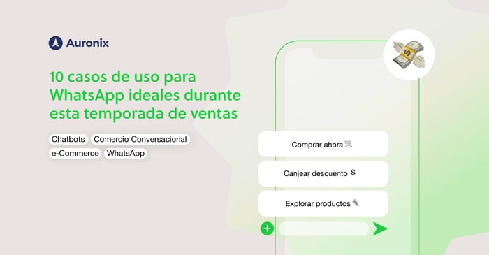 Plantillas de ventas por WhatsApp: