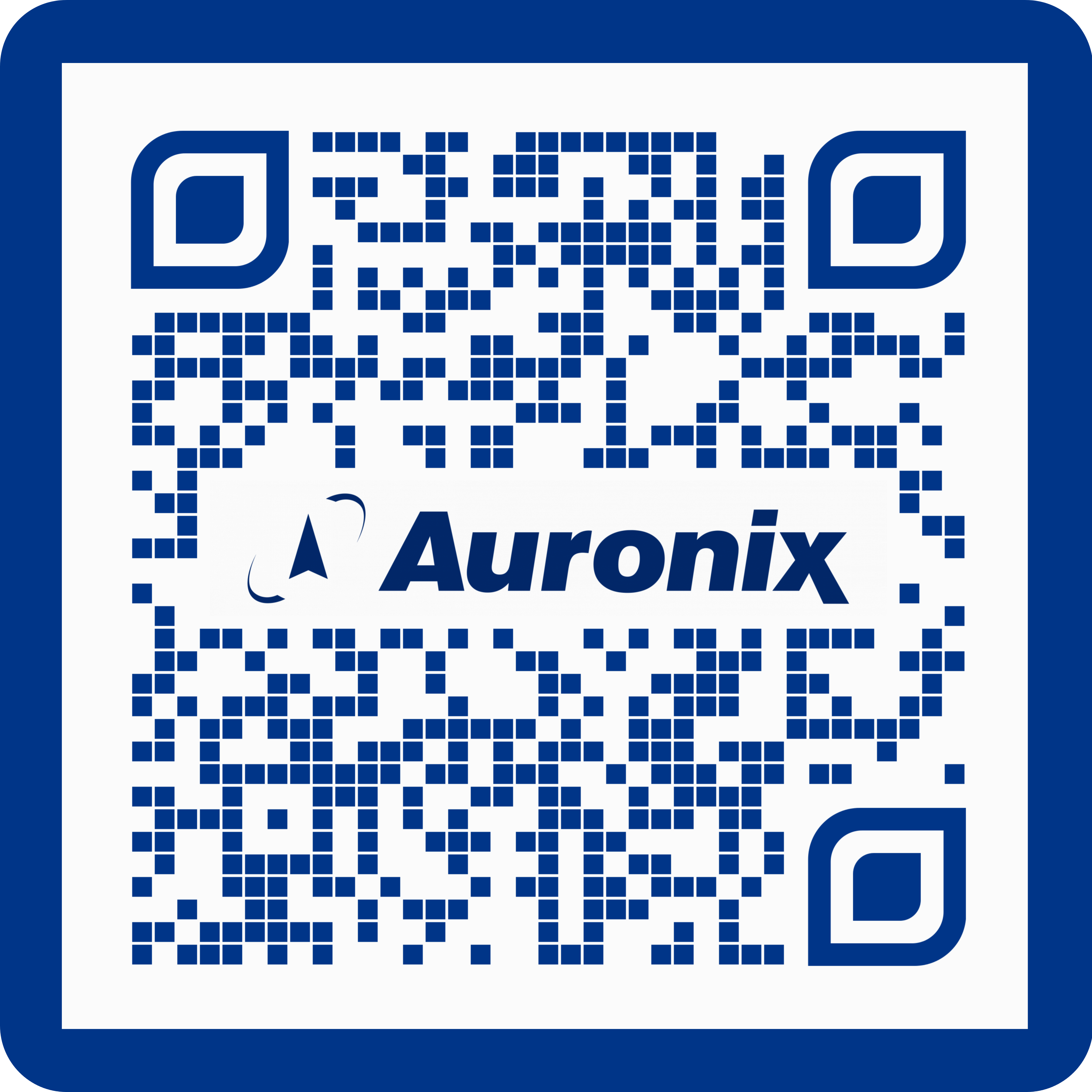 WhatsApp QR code for Auronix
