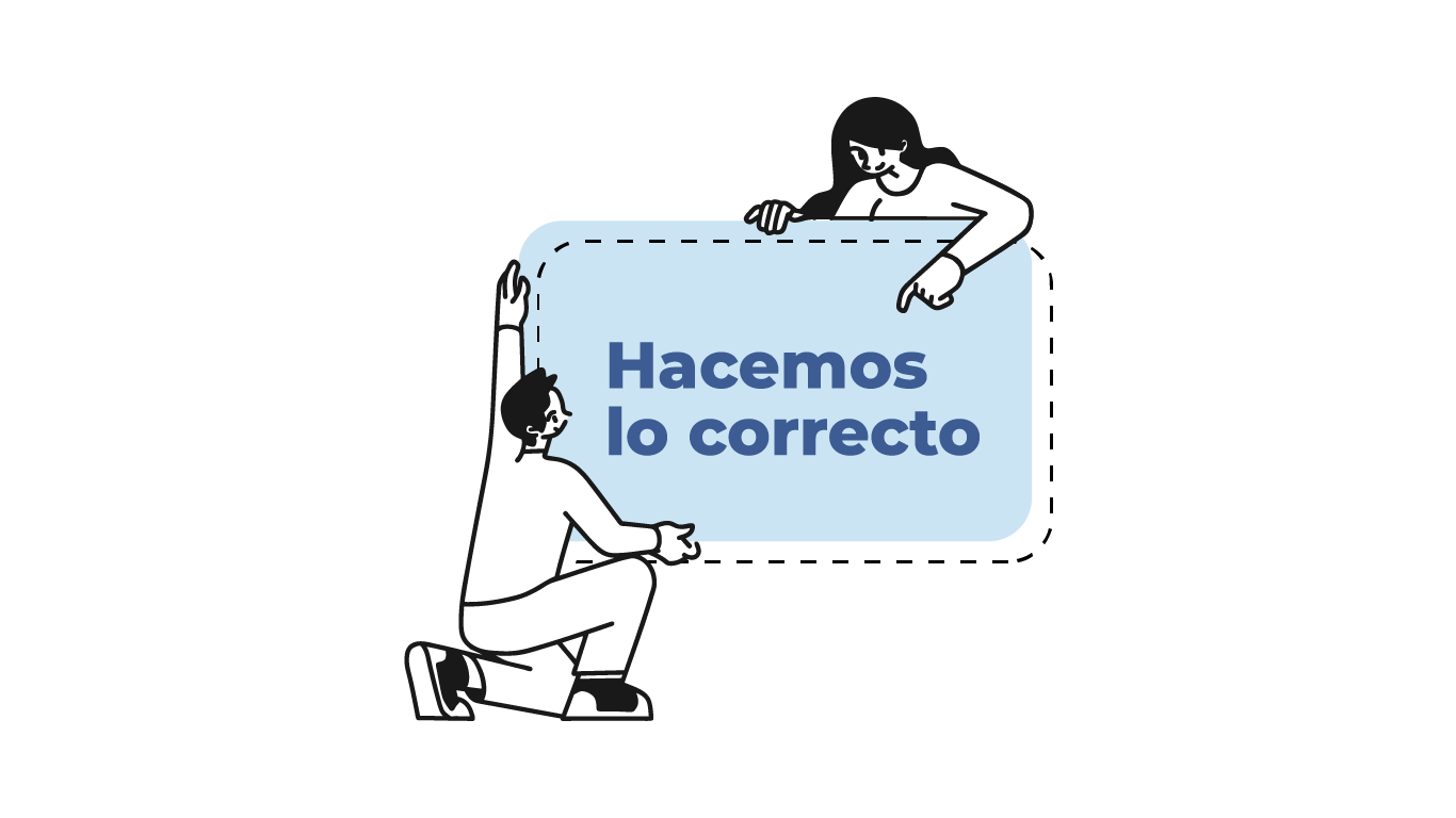 Hacemos lo correcto